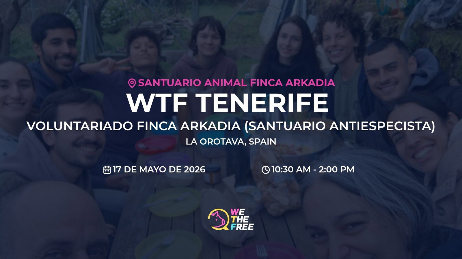 Voluntariado Finca Arkadia (santuario antiespecista)