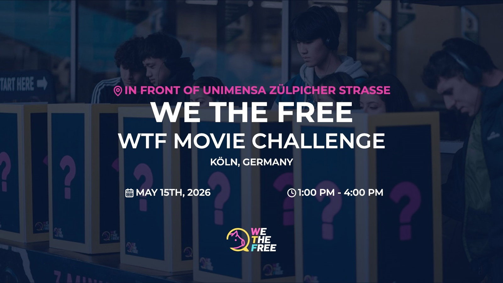 WTF: Cologne, Germany - WTF Movie Challenge, May 15th, 2026