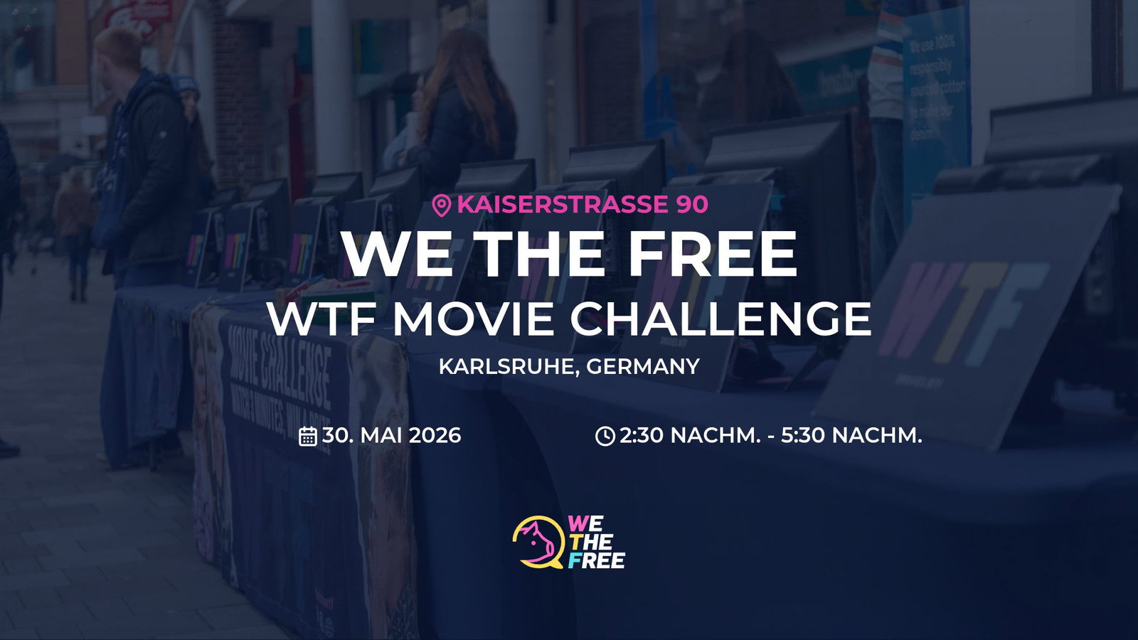 WTF: Karlsruhe, Germany - WTF Movie Challenge, 30. Mai 2026
