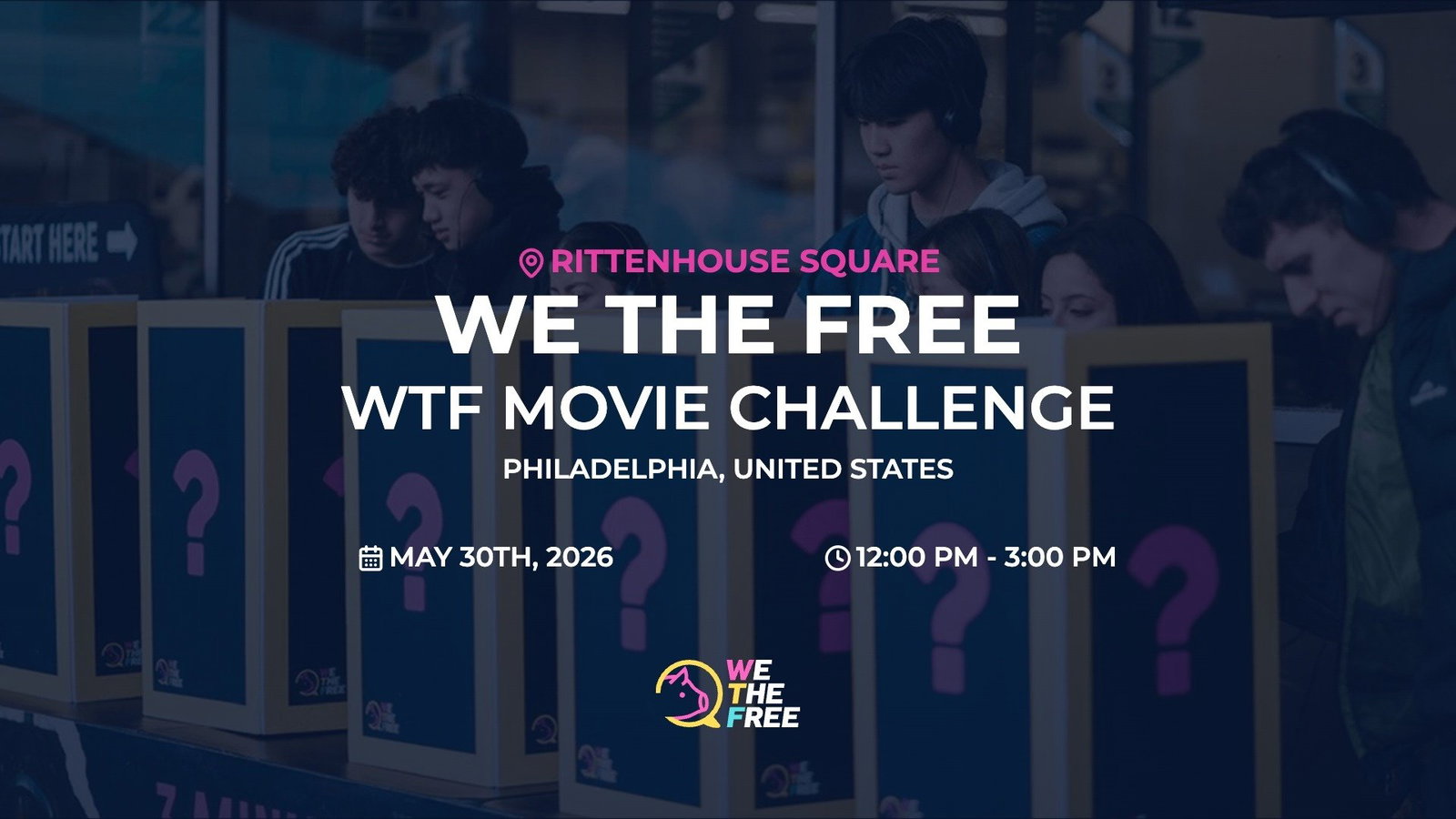 WTF: Philadelphia, USA - WTF Movie Challenge, May 30th, 2026