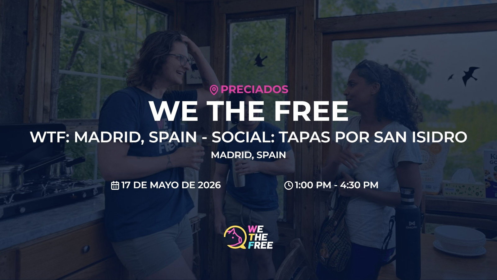 WTF: Madrid, Spain - social: Tapas por san Isidro