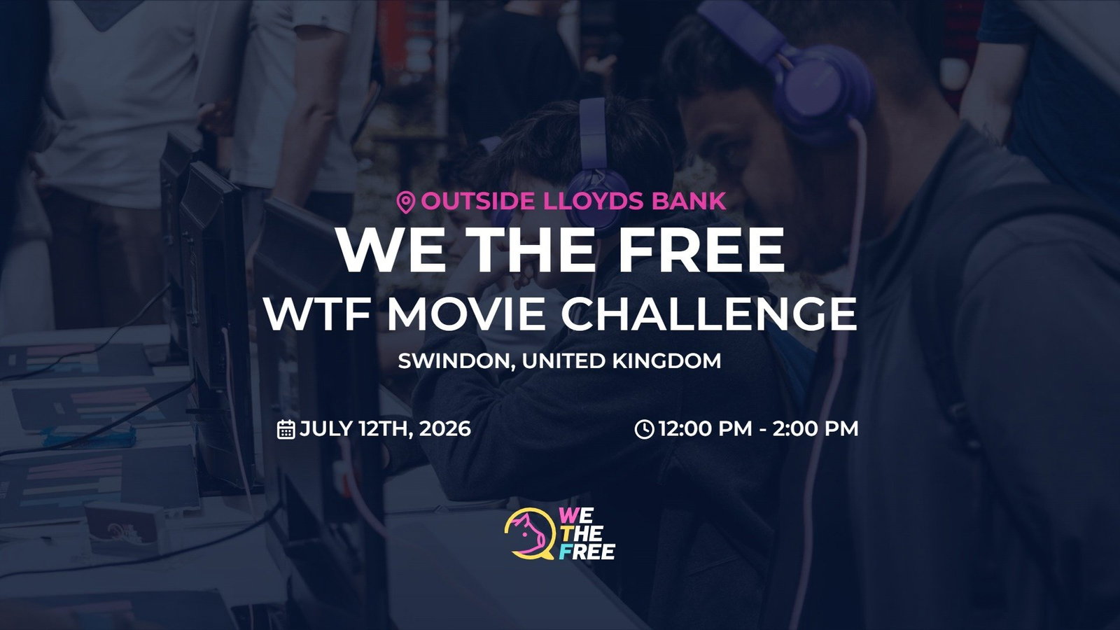 Swindon Pop Up Event By WTF: Bristol, England - WTF Movie Challenge, July 12th, 2026
