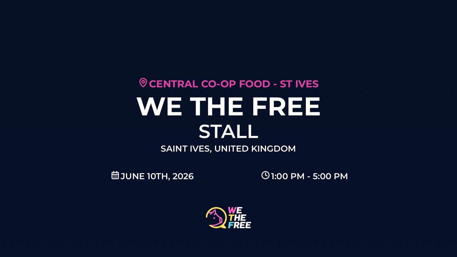 WTF: Cambridge, England - Stall, June 10th, 2026