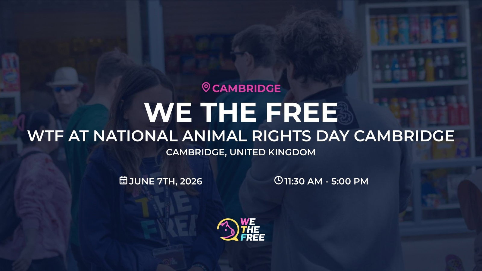 WTF at National Animal Rights Day Cambridge