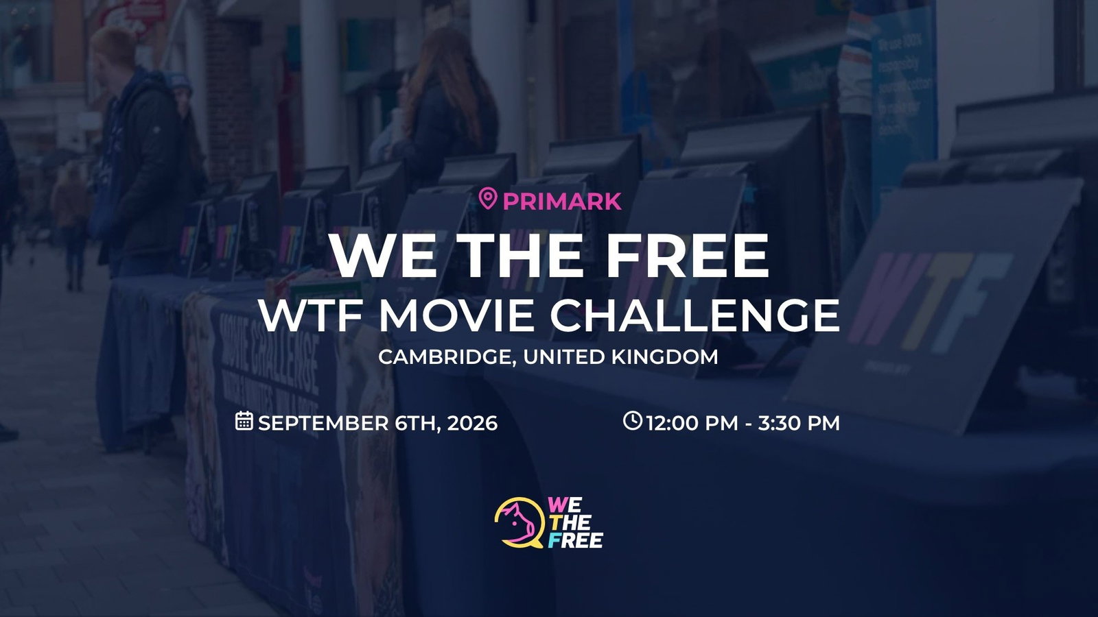 WTF: Cambridge, England - WTF Movie Challenge, September 6th, 2026