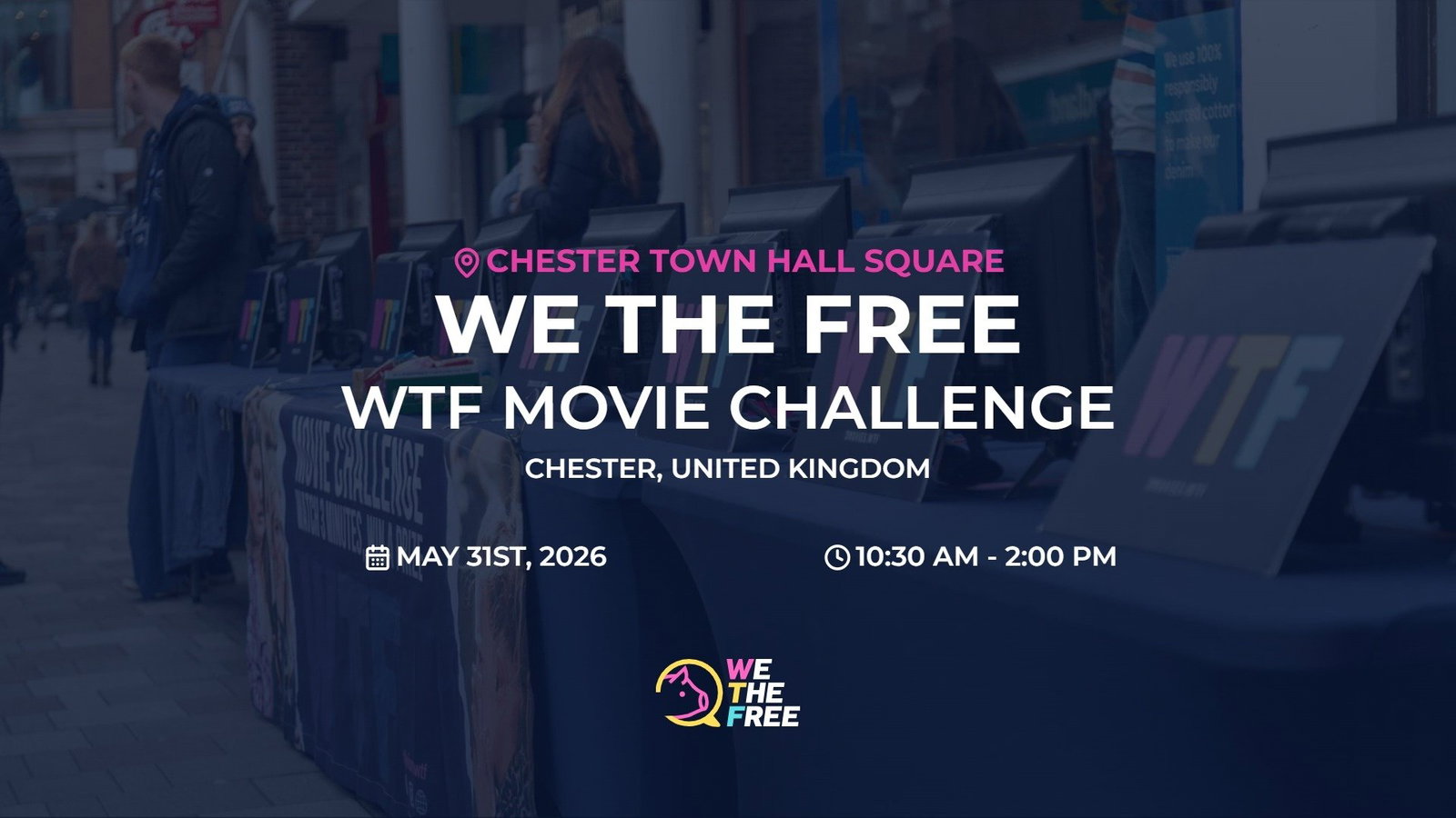WTF: Chester, UK - Vegan Market & WTF Movie Challenge, May 31st, 2026