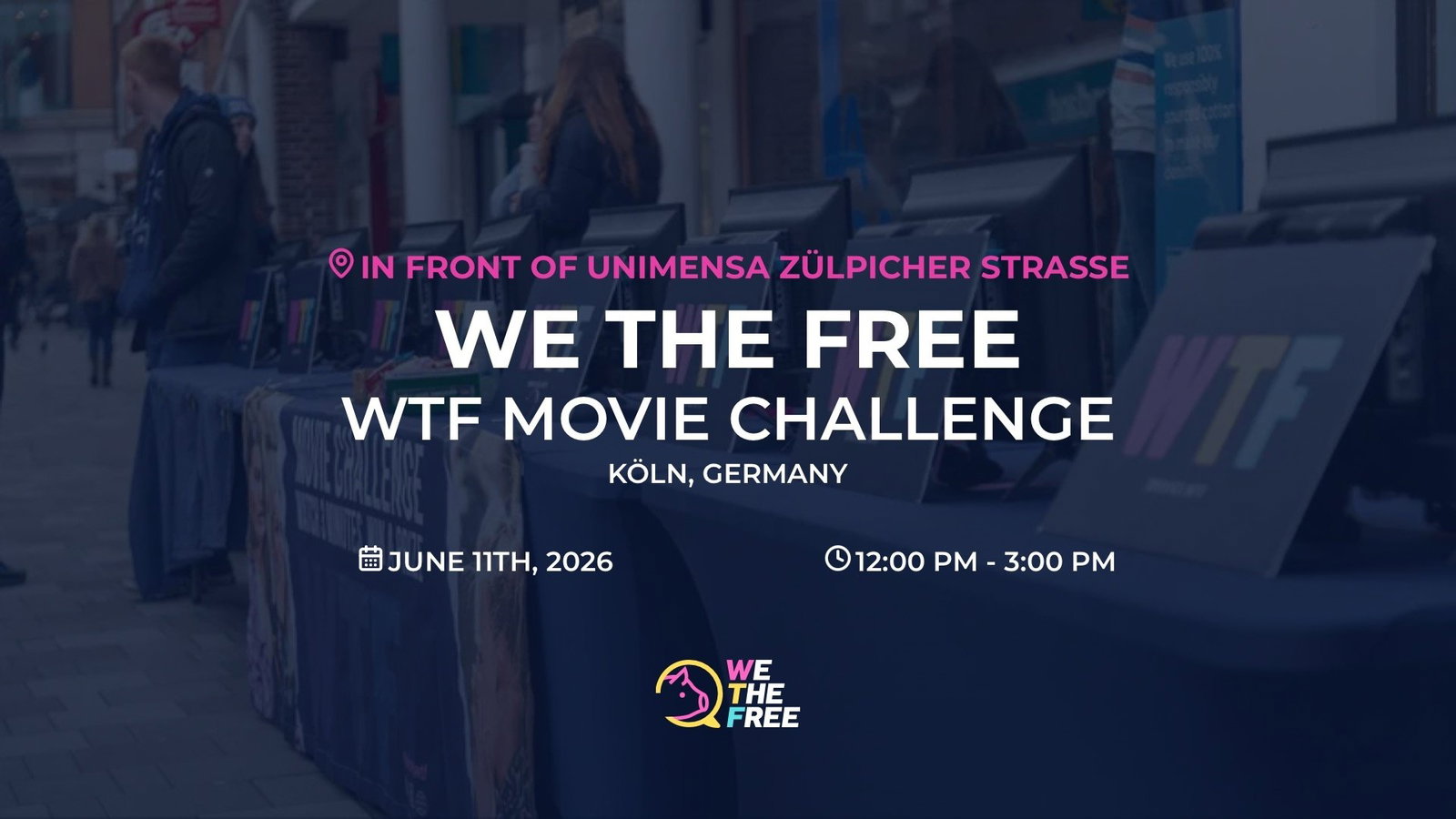 WTF: Cologne, Germany - WTF Movie Challenge, June 11th, 2026