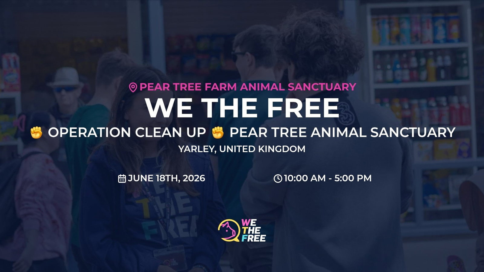 ✊️ OPERATION CLEAN UP ✊️ PEAR TREE ANIMAL SANCTUARY