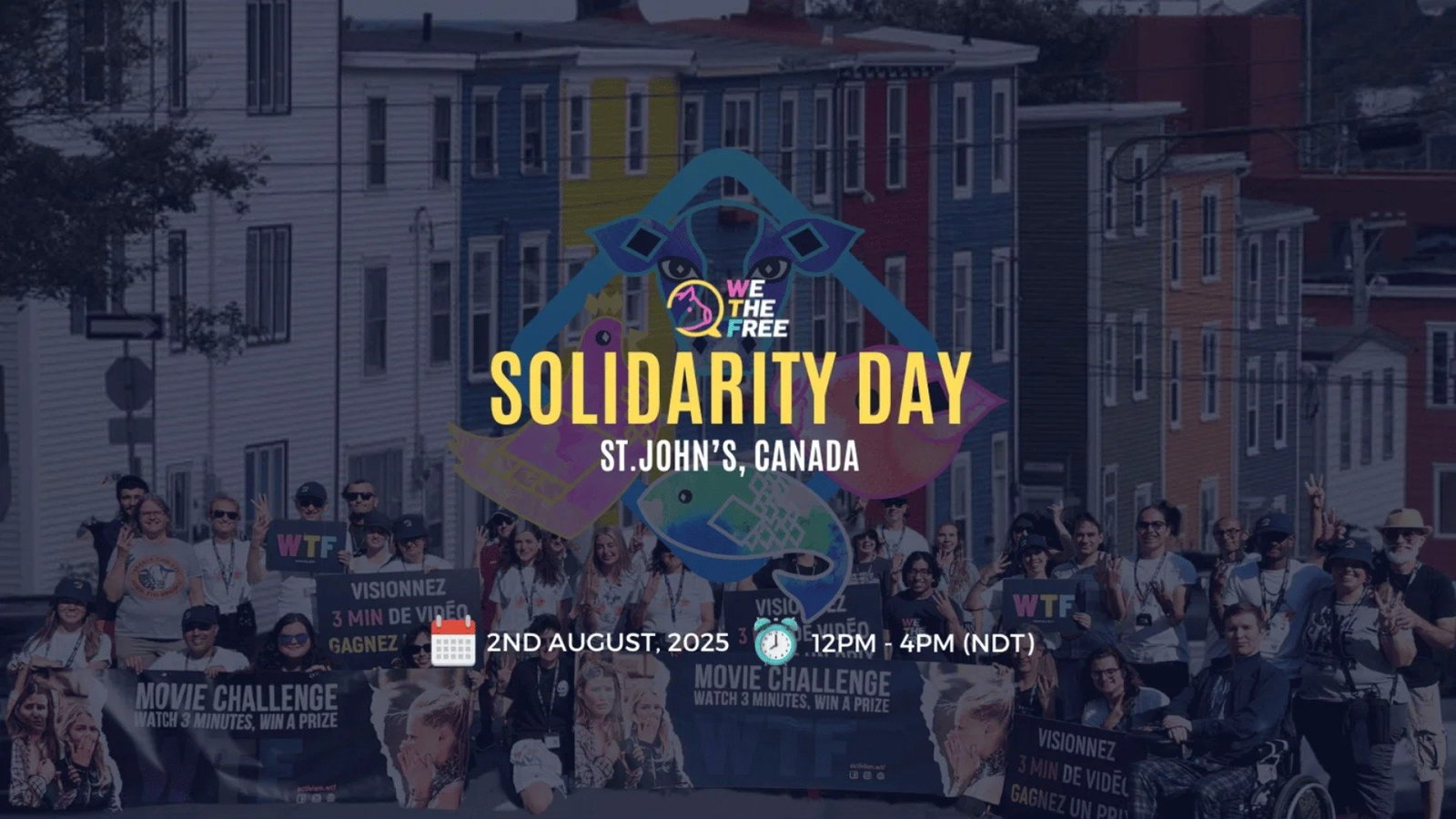 WTF: St. John's, Canada - SOLIDARITY DAY, August 2nd, 2026