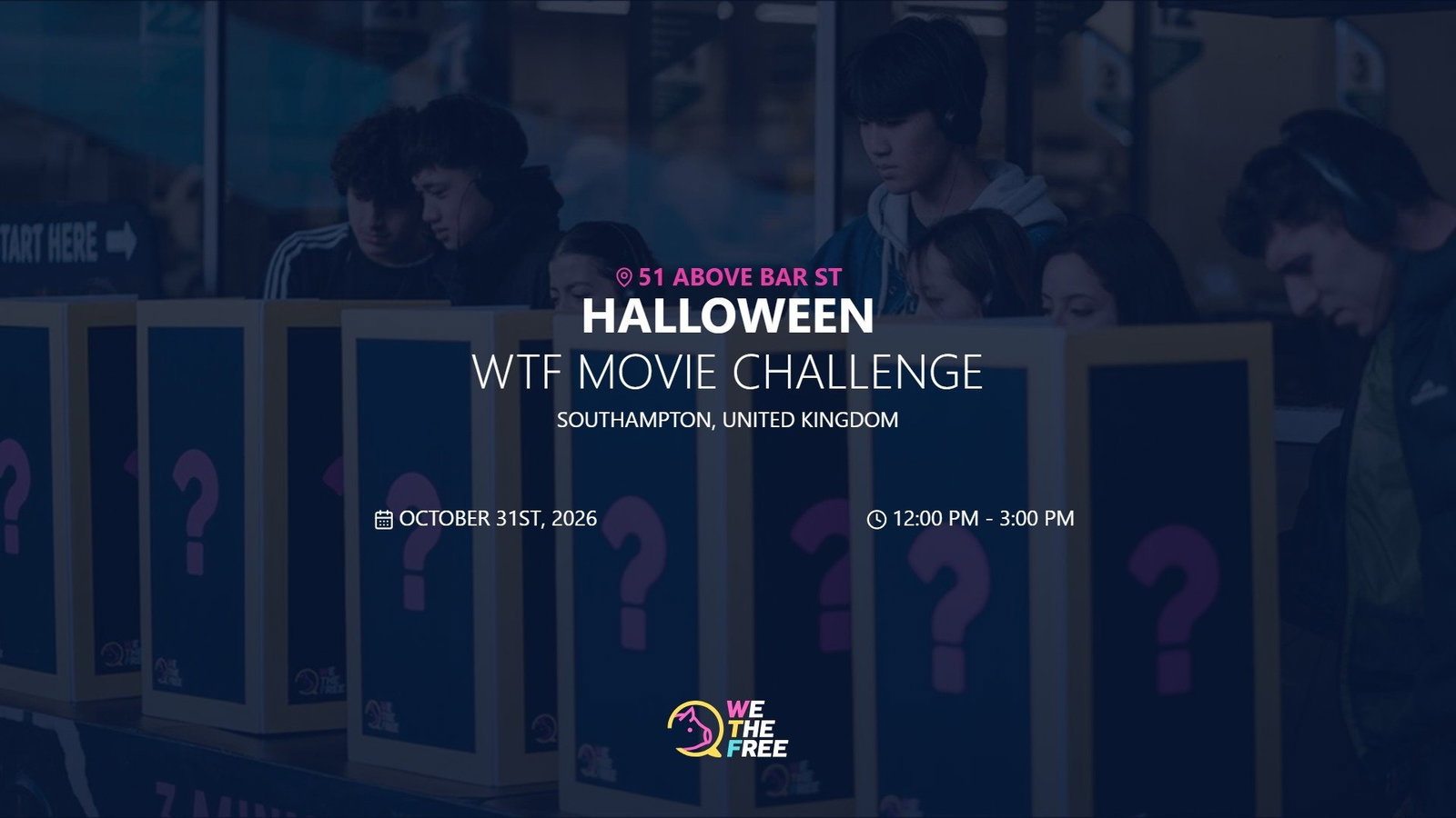 WTF: Southampton, England - WTF Movie Challenge, October 31st, 2026